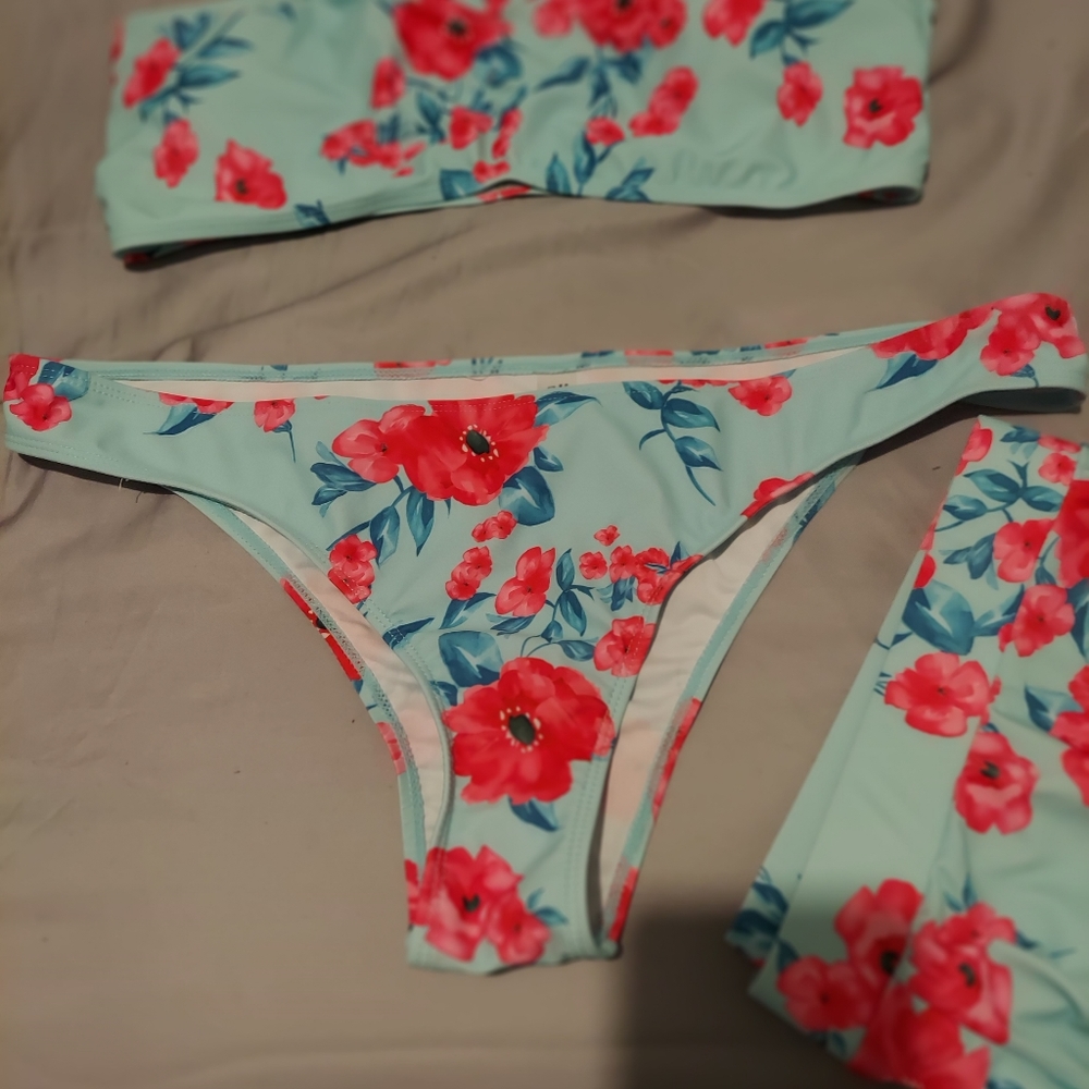3 piece bikini set